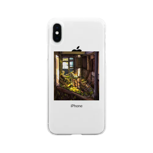 ruins Soft Clear Smartphone Case