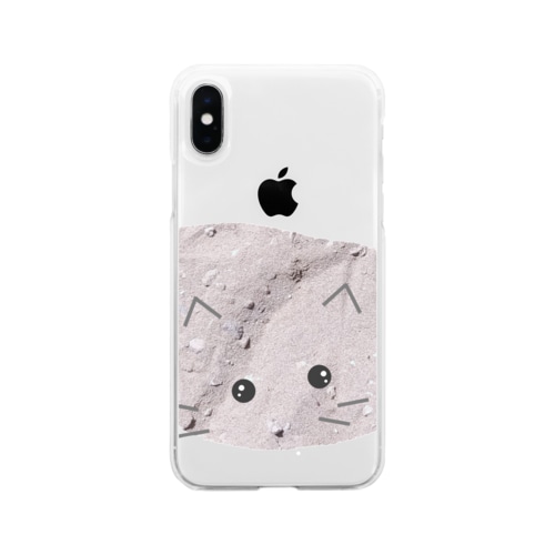 すなねこ Soft Clear Smartphone Case