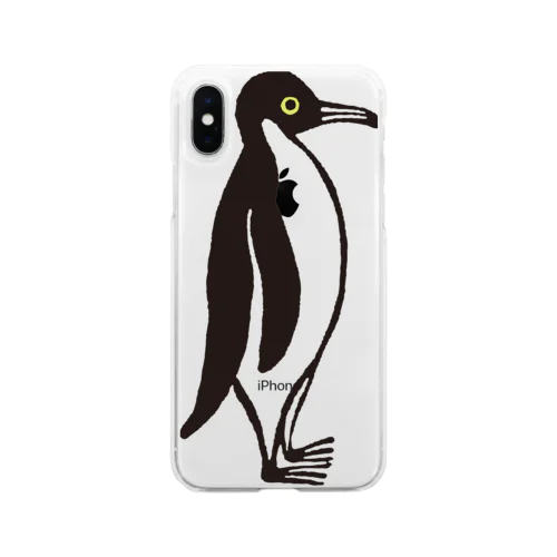 penguin ソフトクリアスマホケース