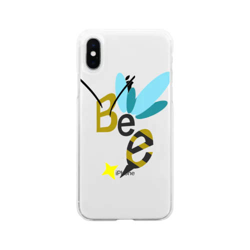 Bee(蜂) ソフトクリアスマホケース