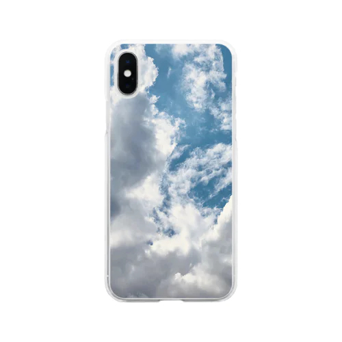 5月の空 Soft Clear Smartphone Case