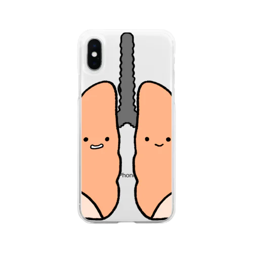 フワ Soft Clear Smartphone Case