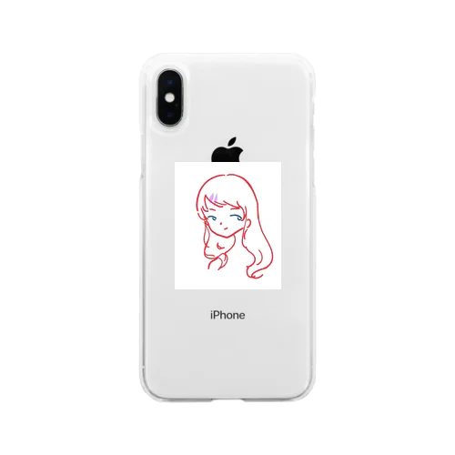 見返り Soft Clear Smartphone Case