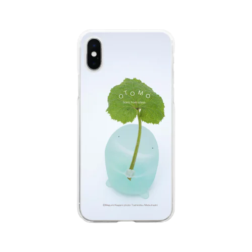 はっぱのカサ♪ Soft Clear Smartphone Case