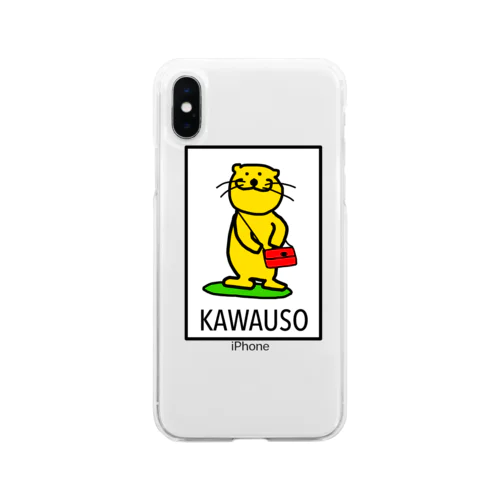 カワウソくん Soft Clear Smartphone Case