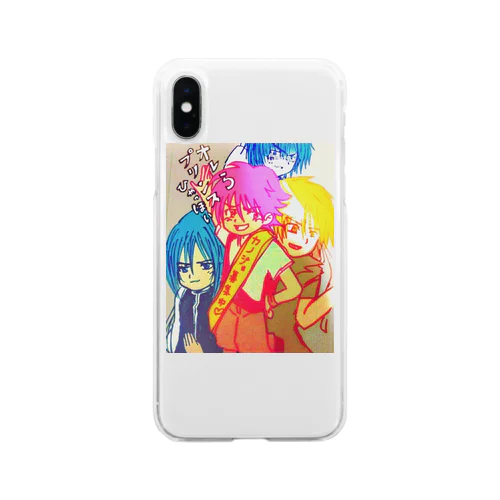 オレらプリンス Soft Clear Smartphone Case