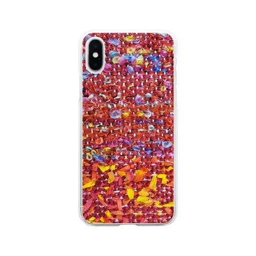 夕焼け／カヨサトーTX Soft Clear Smartphone Case