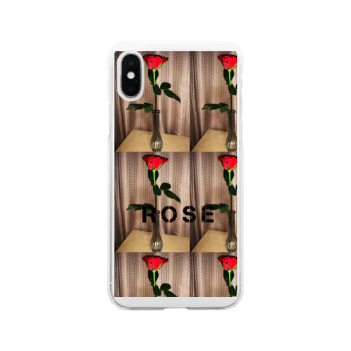 Rose Soft Clear Smartphone Case