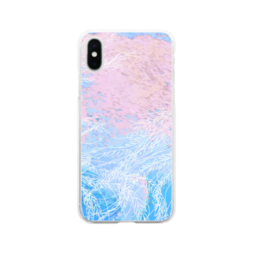 海月のダンス Soft Clear Smartphone Case