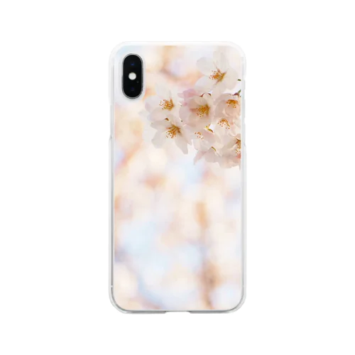 春桜 Soft Clear Smartphone Case