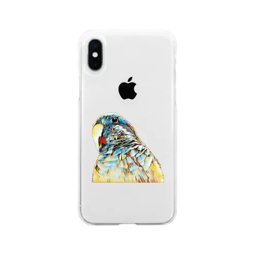 モダンインコ Soft Clear Smartphone Case