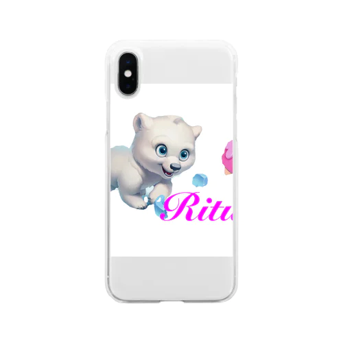 猫族＊犬族の部屋『Ritu』5 Soft Clear Smartphone Case