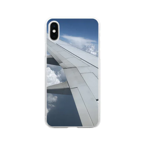 空の上 Soft Clear Smartphone Case