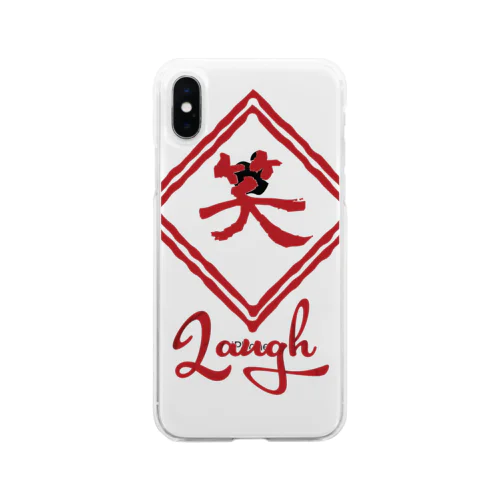 笑～Laugh～ Soft Clear Smartphone Case