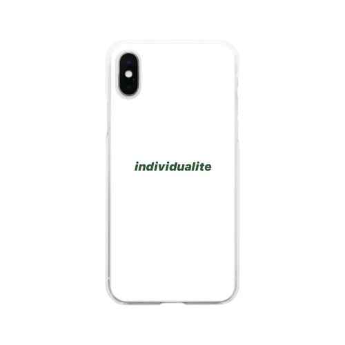 クリアケースGREEN Soft Clear Smartphone Case