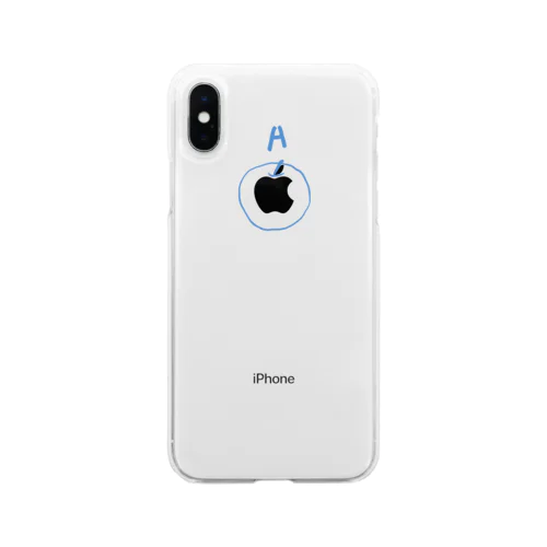 [A]APPLE Soft Clear Smartphone Case