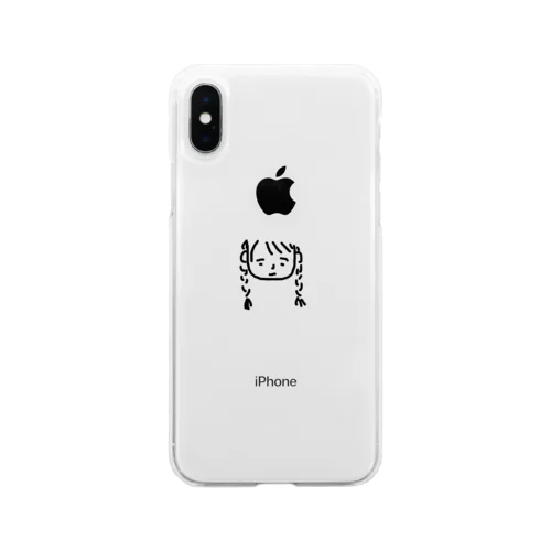 たみこ Soft Clear Smartphone Case