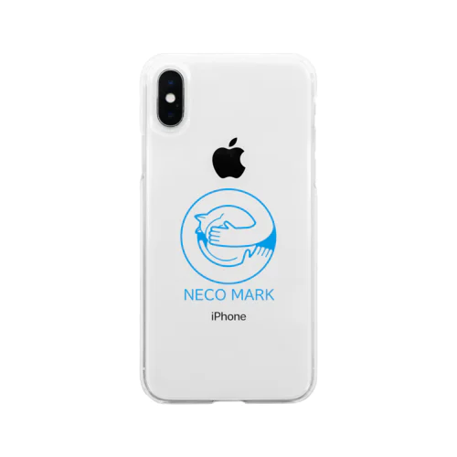 NECOマーク Soft Clear Smartphone Case