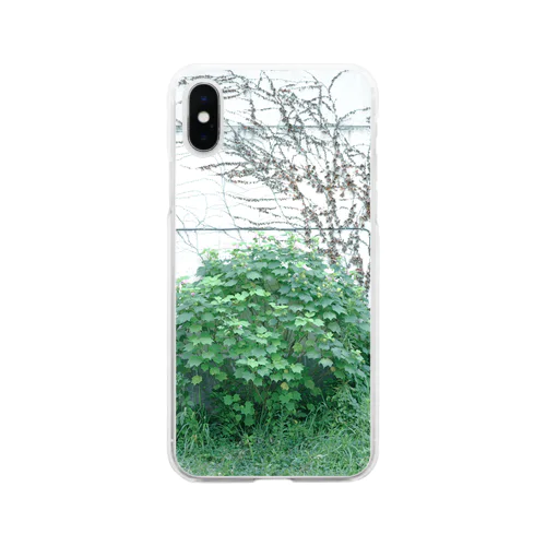 つたのかべ Soft Clear Smartphone Case