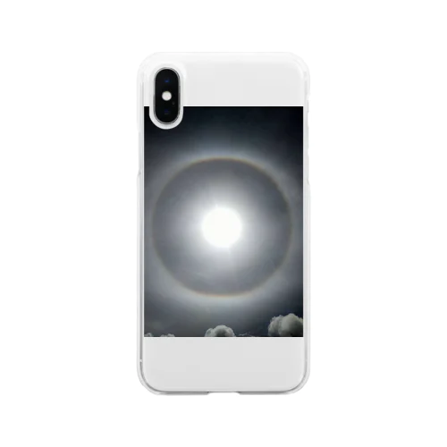 rainbow ring Soft Clear Smartphone Case