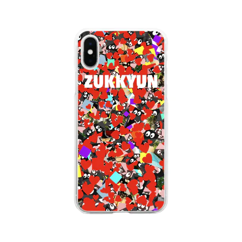 ズッキュン(ZUKKYUN) Soft Clear Smartphone Case