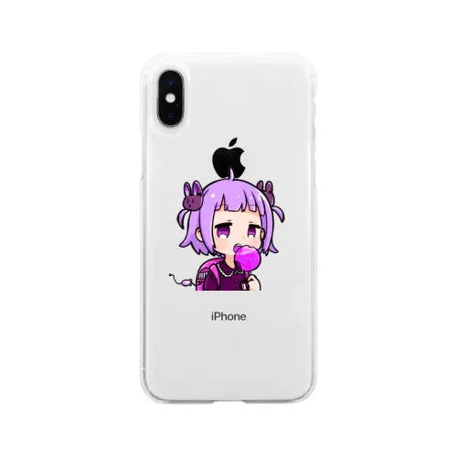 ポップリトルガール Soft Clear Smartphone Case