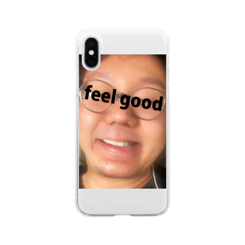 feel good Soft Clear Smartphone Case