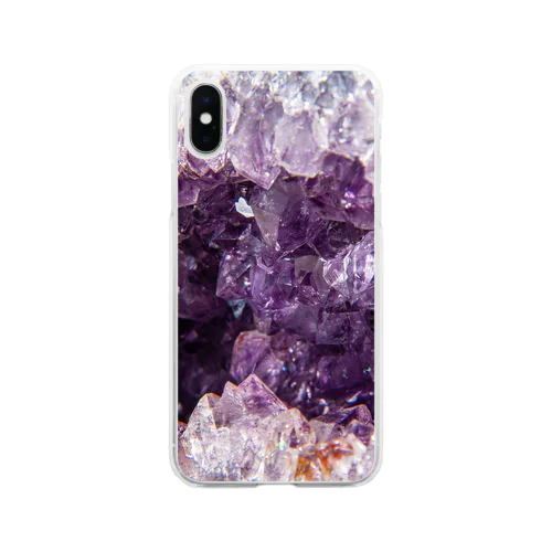 amethystⅤ Soft Clear Smartphone Case