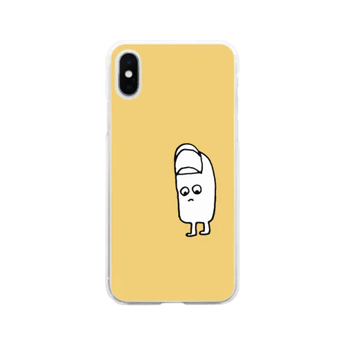 おやゆびくん Soft Clear Smartphone Case