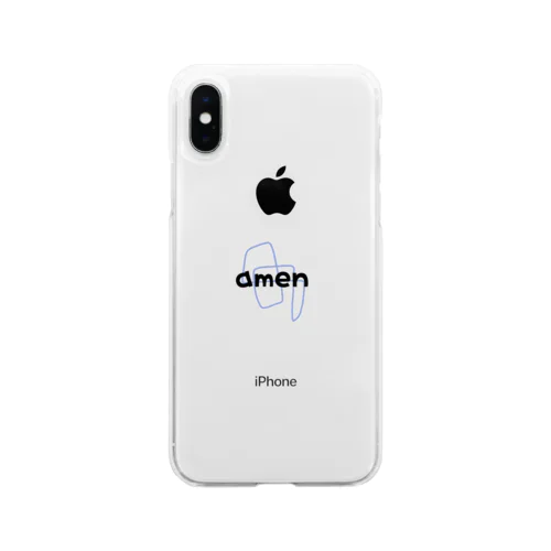 amen（アーメン） Soft Clear Smartphone Case