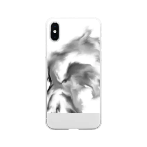 天使 Soft Clear Smartphone Case