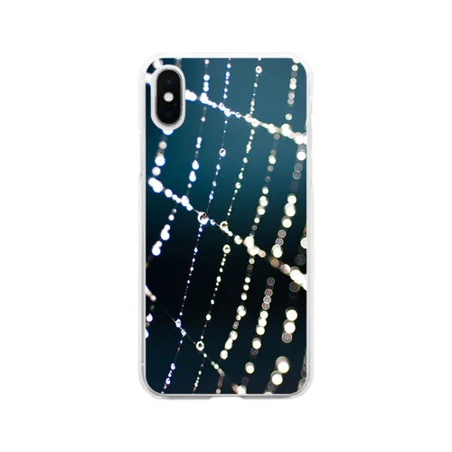 水滴と糸 Soft Clear Smartphone Case