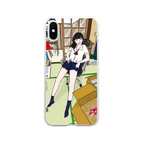 華の生活 Soft Clear Smartphone Case