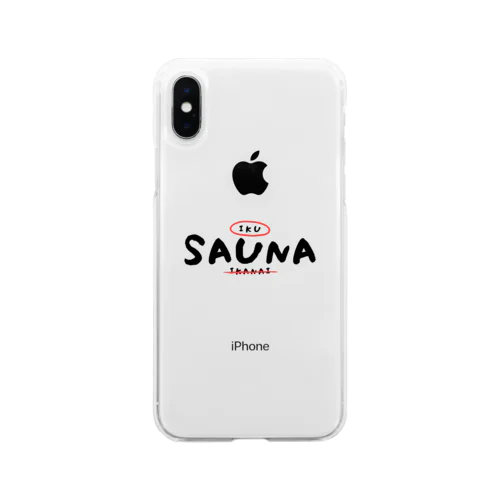 SAUNA IKU / IKANAI Soft Clear Smartphone Case