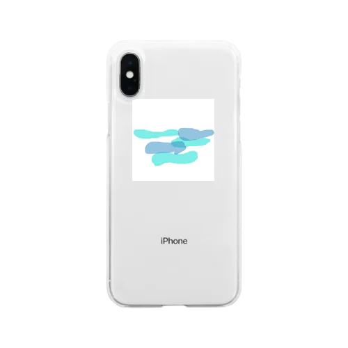 そこらへんの水溜まり Soft Clear Smartphone Case