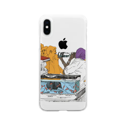 Goldfish Seller Soft Clear Smartphone Case