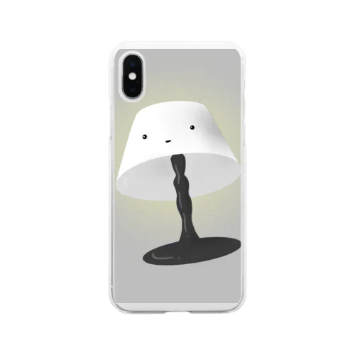 顔面電球 Soft Clear Smartphone Case