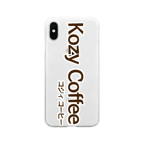 Kozy Coffee オリジナルグッズ ソフトクリアスマホケース