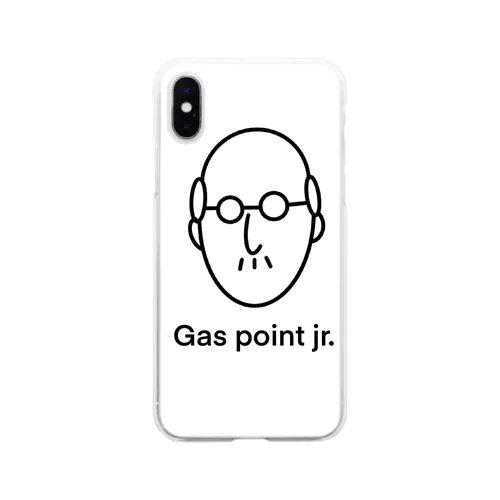 Gas point jr Soft Clear Smartphone Case