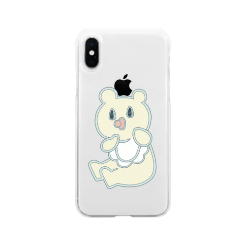 MilkBear Soft Clear Smartphone Case