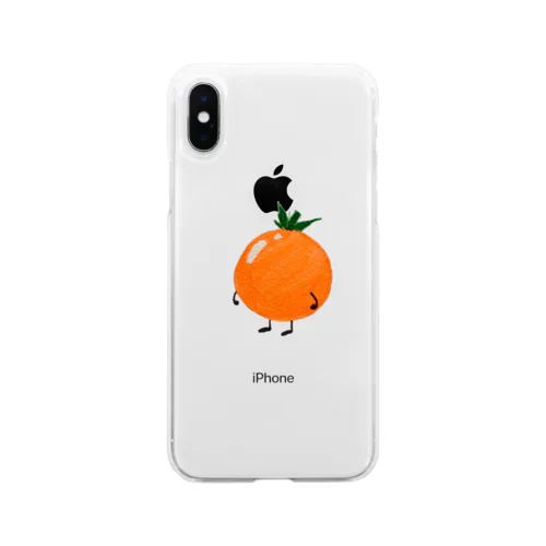 プチトマト Soft Clear Smartphone Case
