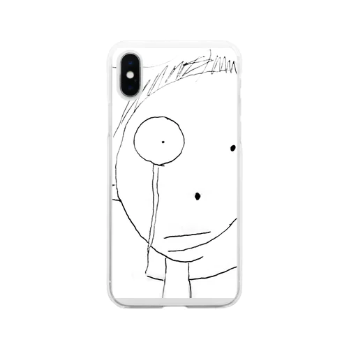 天才 Soft Clear Smartphone Case