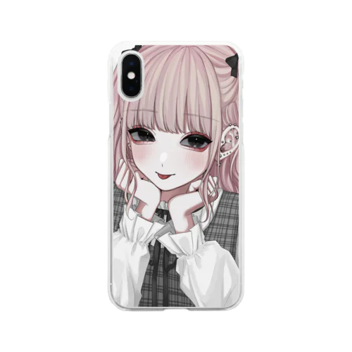 糧 Soft Clear Smartphone Case