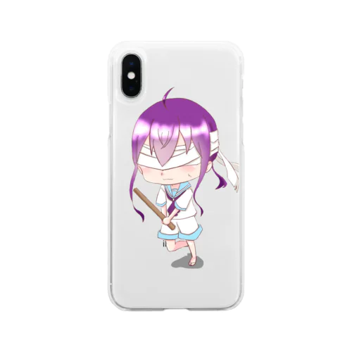 夏バージョン ダグ Soft Clear Smartphone Case