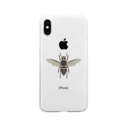 蜂 Soft Clear Smartphone Case