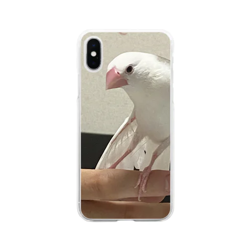 まめ♪ Soft Clear Smartphone Case