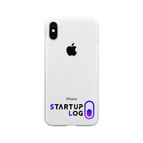 STARTUPLOG Soft Clear Smartphone Case