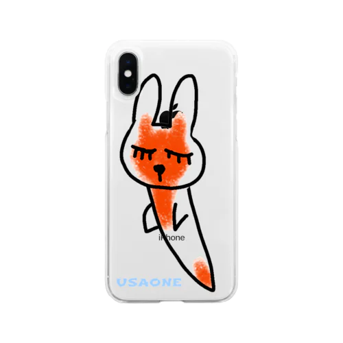 うさおね Soft Clear Smartphone Case