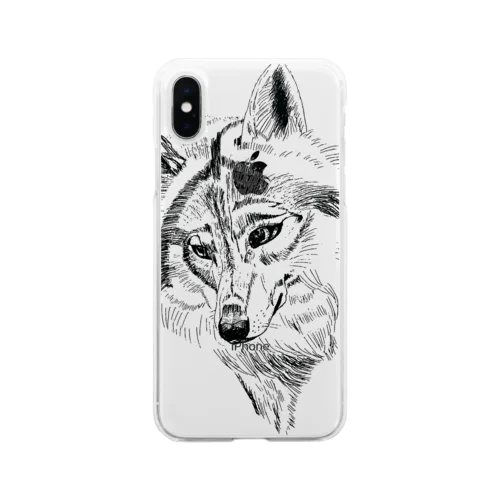 Wolf Soft Clear Smartphone Case