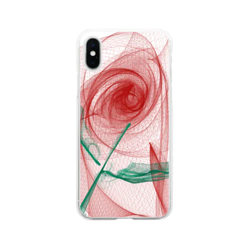 薔薇 Soft Clear Smartphone Case